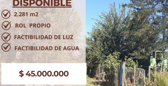 🌿VENTA DE TERRENO-SECTOR GRANALLAS, PUTAENDO🌿