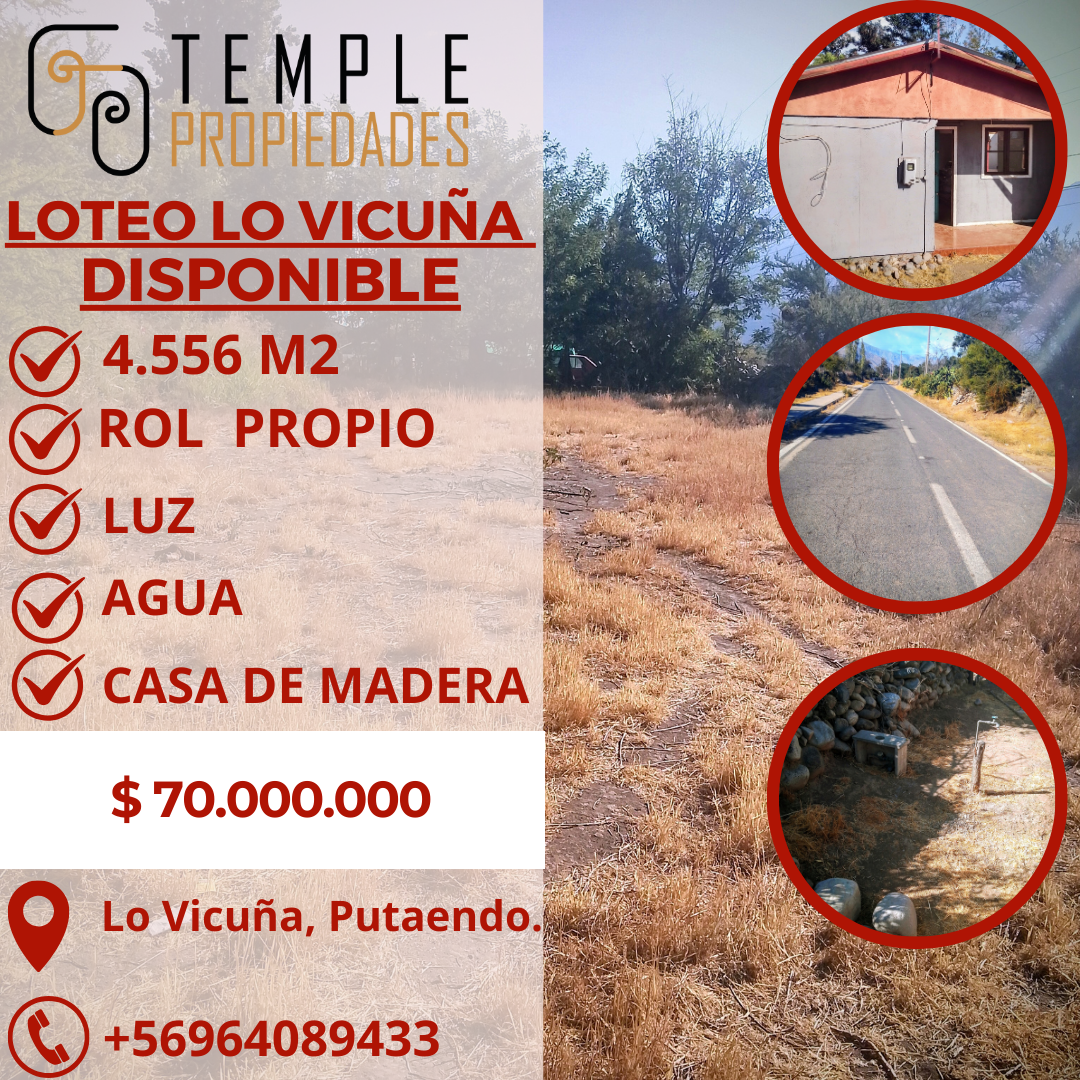 🏡LOTEO CON CASA EN PUTAENDO🌿